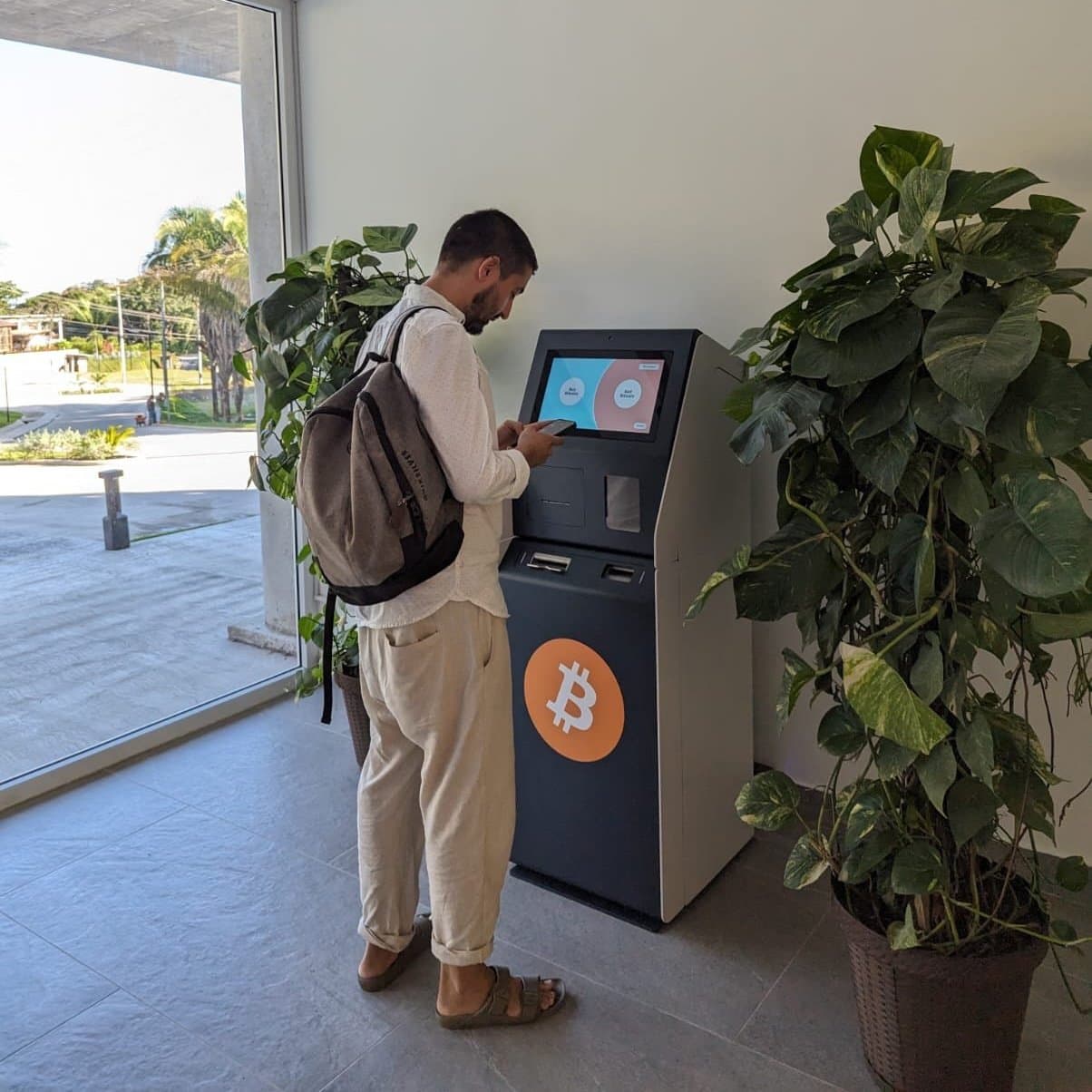 Cajero Automático de Bitcoin