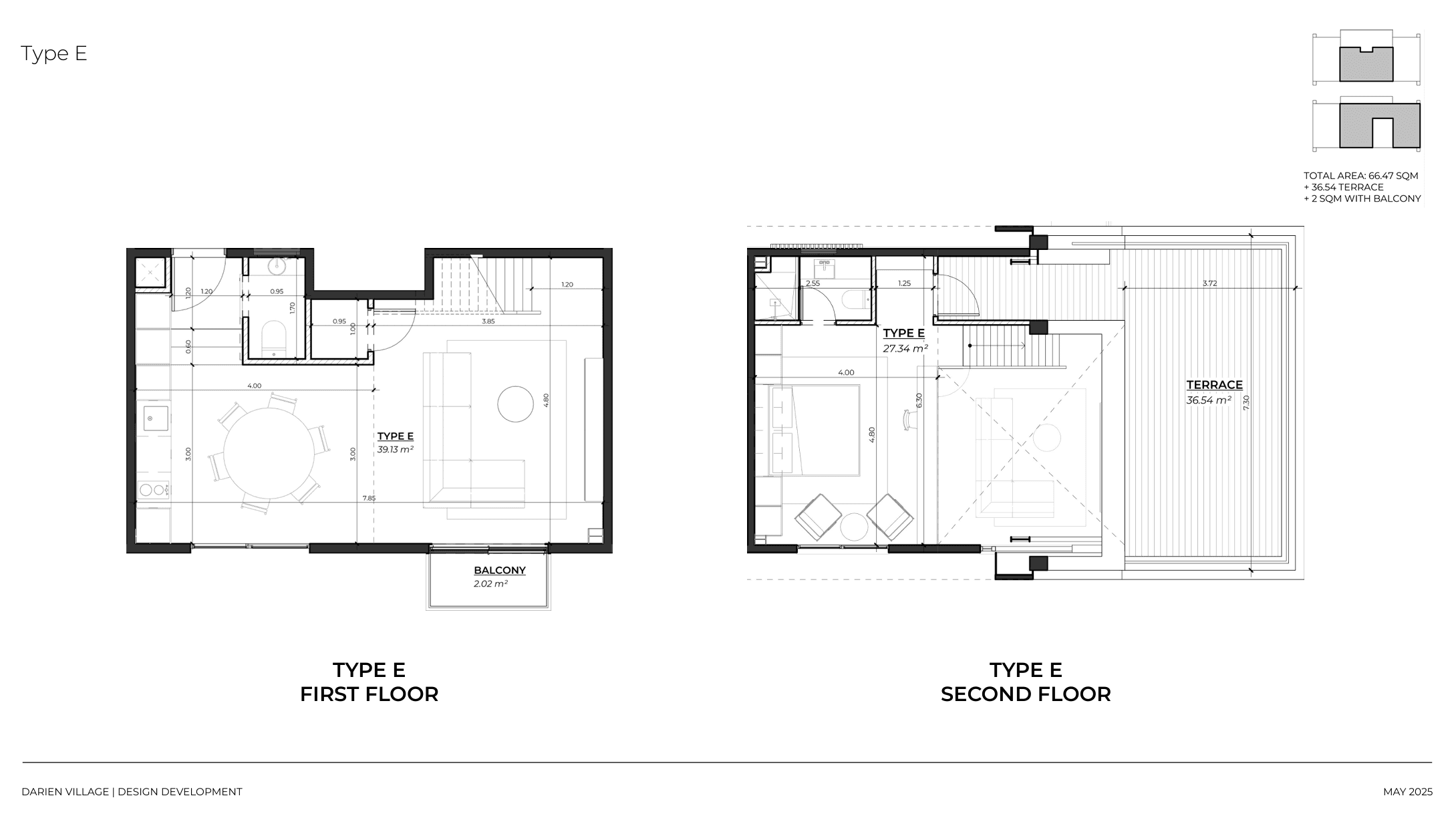 Type E Floor Plan